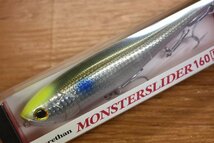 【未使用品☆人気モデル】ダイワ モアザン モンスタースライダー 160F 3個セット DAIWA morethan MONSTERSLIDER ペンシルベイト KKM_画像2