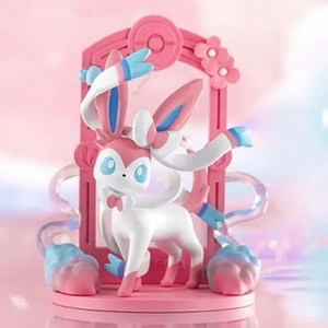  free shipping Taiwan limitation Pokemon person fia figure & card Japan not yet sale abroad pokemon Sylveon figure & card