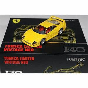 TOMYTEC TOMICA LIMITED VINTAGE NEO Ferrari F40 1/64 黄色