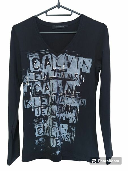 Calvin Klein Jeans Tシャツ 長袖　レディース　サイズ　M