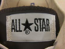 CONVERSE コンバース◆ALL STAR◆レザー◆オールスター◆ローカット◆デッドストック◆未使用◆29cm◆ブラウン_画像5