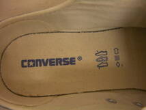 CONVERSE コンバース◆ALL STAR◆レザー◆オールスター◆ローカット◆デッドストック◆未使用◆29cm◆ブラウン_画像8