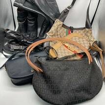 1円●まとめ●新品有 セット LOUIS VUITTON ルイヴィトン FENDI フェンディ GUCCI グッチ DIOR ディオール ショルダーバッグ ハンドバッグ_画像1