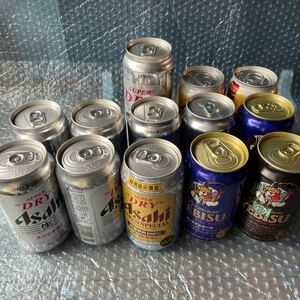 生ビール 各種13本 アサヒスーパードライ エビス等　へこみ缶あり