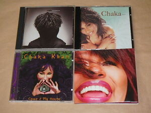 チャカ・カーン CD4枚セット　/　Funk This（紙ジャケット）/　EPIPHANY-THE BEST OF CHAKA KHAN　/　The Woman I Am　/　Come to My House