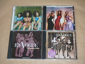 アン・ボーグ CD4枚セット　/　Funky Divas（US盤）/　Masterpiece Theatre（ドイツ盤）/　Ev3（ドイツ盤）/　Runaway Love（EN VOGUE）