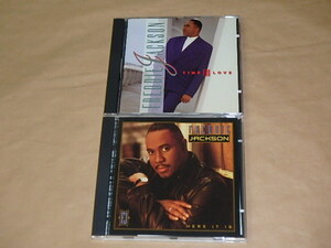 フレディ・ジャクソン CD2枚セット　/　Here It Is　/　Time for Love　/　輸入盤 （Freddie Jackson）