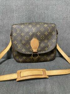 LOUIS VUITTON ルイ ヴィトン ショルダーバッグ モノグラム サンクルー GM M51242 ブラウン カバン レディース 斜めがけ 1円〜