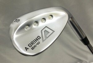 08/Aグラインド BX-W フォージド ウェッジ 58度 クローム サテン仕上げ /モーダス3 ウェッジ125/ Aデザインゴルフ A GRIND