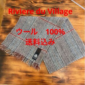 マフラーウール リヴィエールヴィレッジ/Riviere du Village