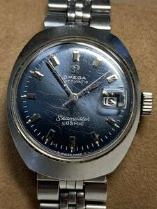 Ｂ964　レディース腕時計　OMEGA/オメガ　Seamaster COSMIC/シーマスター　コスミック　566018　TOOL 102 手巻き　デイト　3針　稼働