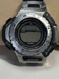 Ｌ010　腕時計　CASIO/カシオ　PROTREK/プロトレック　1999　PRT-1400 トリプルセンサー　クォーツ