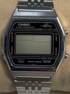 Ｌ033　稀少・レア　CASIO/カシオ　W-36 ALARM CHRONOGRAPH/クロノグラフ　カジキモデル　デジタル