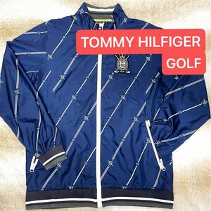 激レア TOMMY HILFIGER GOLF トミーヒルフィガーゴルフ ブルゾン ナイロンジャケット フルジップ メンズM 