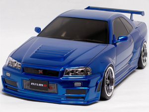 タミヤ R34 GT-R Z-tune 塗装済完成ボディ