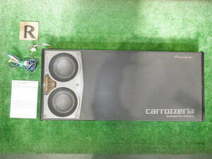 ★ Pioneer carrozzeria パイオニア カロッツェリア TS-WX1600A ウーハー ウーファー 電源ハーネス/取扱説明書付 ★