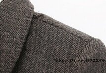 16万 最上級*ウールコート 超希少 メンズ 厚手 ビジネスコート 新品 ロングコート 裏起毛 高級 WOOL*セレブ 紳士スーツ 珈琲色 4XL_画像6