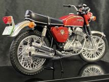 アオシマ　1/12 ホンダ CB750FOUR キャンディレッド塗装　完成品_画像3