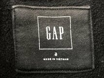 GAP ギャップ メンズ ビッグロゴプリント スウェットトレーナー S 黒_画像2