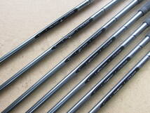 TaylorMade テーラーメイド MISCELA(2003)7本組(5U,6U,7I-9I,Pw,Sw)MISCELA SHAFTS(L)ミセラ 日本仕様_画像6