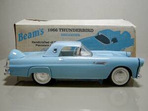 Jim Beam Jim beam 1956 year type Ford * Thunderbird te Canter decanter 