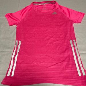 k62 adidas ランニングTシャツ サイズM表記 フィリピン製