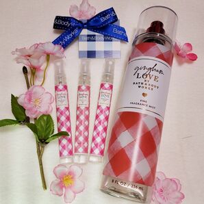 3本 10ml バスアンドボディワークス GINGHAM LOVE ミスト