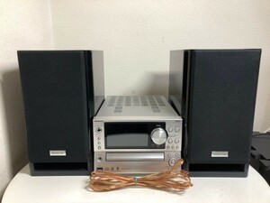 ONKYO オンキョー チューナーアンプ BR-NX10＆スピーカー D-NX10 CD/HDDコンポ ミニコンポ 