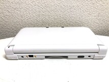 任天堂 Nintendo 3DS LL 本体 SPR-001 ホワイト アダプタ/ソフト(どうぶつの森)1枚付き 初期化/動作確認済み _画像7