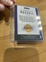 NBAカード ディアンジェロ ラッセル　D'ANGELO RUSSELL RC AUTO Prizm _画像10
