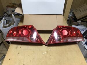 MITSUBISHI Lancer Evolution 7*CT9A* original tail lamp * secondhand goods * good if see small scratch is there, but, still origin .. commodity.. left right set!