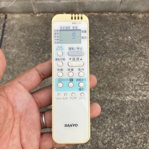 SANYO サンヨー エアコンリモコン 温度計 RCS-AX1
