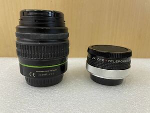 RM6824 PENTAX-DA smc PENTAX-DA 1:3.5-5.6 18-55mm ALII 52mm カメラレンズ 2X CFE.TELEPOWER Lens Made in Japan 現状品 0115