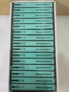 RM6687 American English II ピンスラー・アメリカンイングリッシュ　カセット　29と30 巻欠　0108