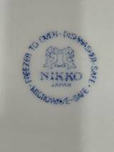 RM6991 NIKKO ニッコー パスタカレー皿 花柄 洋食器 4枚 セット 0126_画像4