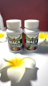 ２個★オーガニック・MACA（マカ）1000mg配合60カプセル/GMP認証済み■男性機能や女性の生理不順などに効果が期待できる12800円品