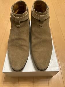 サンローランパリ SAINT LAURENT PARIS スエード ブーツ ベージュ 42 1/2 