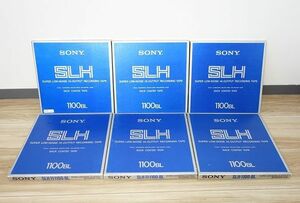 M★格安スタート【SONY/ソニー】SLH-1100BL オープンリールテープ 録音済み? 6本まとめて出品 中古現状品 売切り★