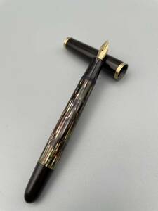 PELIKAN-400 GERMANY ペン先14C-585 万年筆 ペリカン 縞 ヴィンテージ