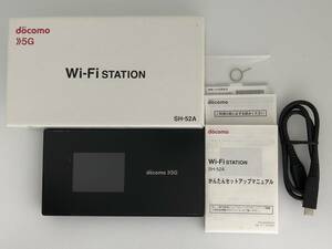 ★美品★SIMフリー化ずみ！！★利用制限〇★docomo 5G Wi-Fi Station SH-52A モバイルルーター