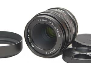 ◆カビやクモリなど一切なし!!◆Voigtlander フォクトレンダー MACRO APO-ULTRON 35mm F2 Xマウント コシナ 富士フイルム マクロ