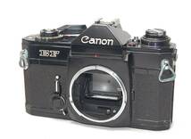 ◆シャッターOK!!◆◆完全動作品!!◆CANON キャノン EF ブラック 黒色 ボディ フィルムカメラ 一眼レフ 昭和レトロ★激レア!! 生産数激少!!_画像1