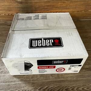 未使用 保管品 ウェーバー ジャンボジョー チャコールグリル 47cm 1211008 キャンプ バーベキュー 調理 炭 weber JUMBO JOE tmc02052063