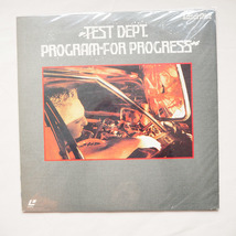 ◆ Test Dept. テスト・デプト / Program For Progress レーザーディスク 送料無料 ◆_画像1