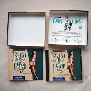 ◆ The Betty Page Collection ベティ・ペイジ CDボックス ボンデージ ブックレット付 送料無料 ◆