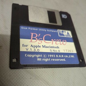 B`sCrew for Apple Macintosh FD フロッピーディスクのみ 動作未確認