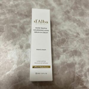 ☆未使用品☆d'Alba ホワイトトリュフナリーシングハンドセラムインクリーム 30ml