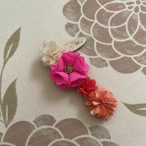 スリーピン花 ピンク ￥１２００の商品の画像3