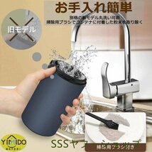 電動コーヒーミル ミル 電動ミル 丸洗い可 ステンレスカッター コーヒー豆 胡椒ミル お茶ミル ギフト ミルミキサー 粉末 掃除ブラシ付_画像4