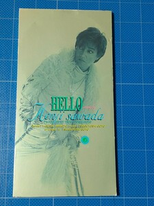 [廃盤希少CD] 8cm シングル 沢田研二 HELLO・YOKOHAMA BAY BLUES 盤面美品/再生確認済/TODT-3356/JULIE/ジュリー/